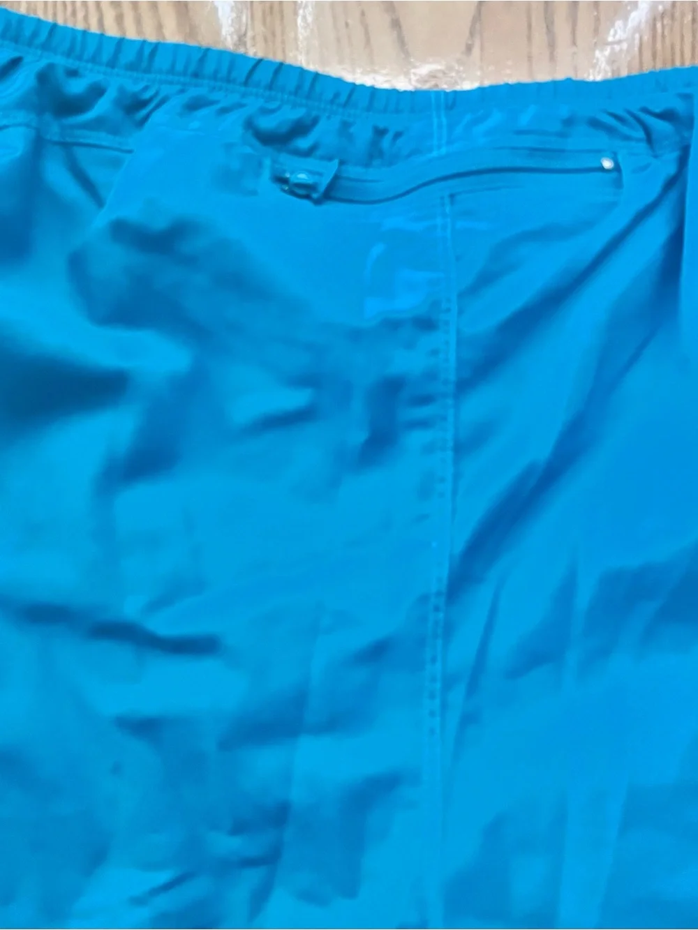 The North Face womens running shorts size medium green